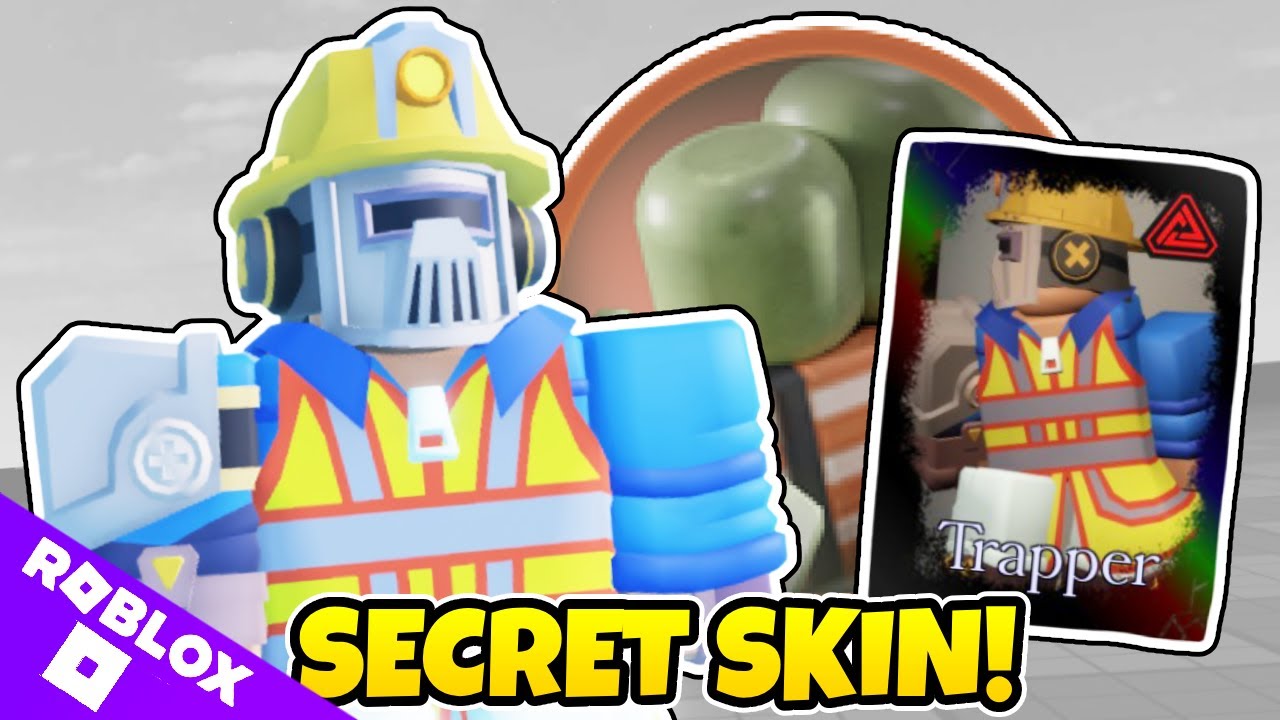 HOW TO GET THE DEFEATED THE BRUTE BADGE IN TDS & TRAPPER TAPH SKIN IN FORSAKEN  - ROBLOX