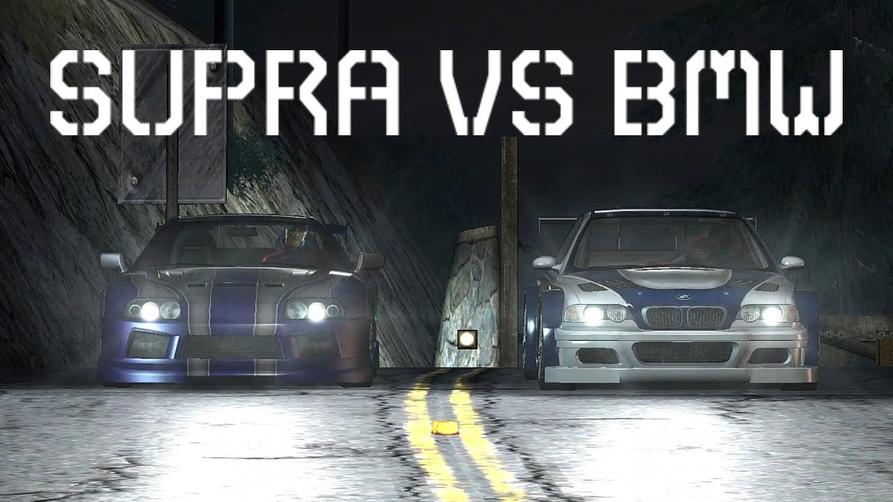 BMW M3 GTR vs DARIUS'S SUPRA BOSS RACE