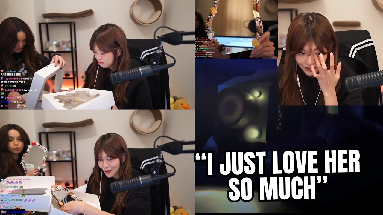 Miyoung Turns Off Her Cam and Went Emotional Because of Valkyrae's Gift