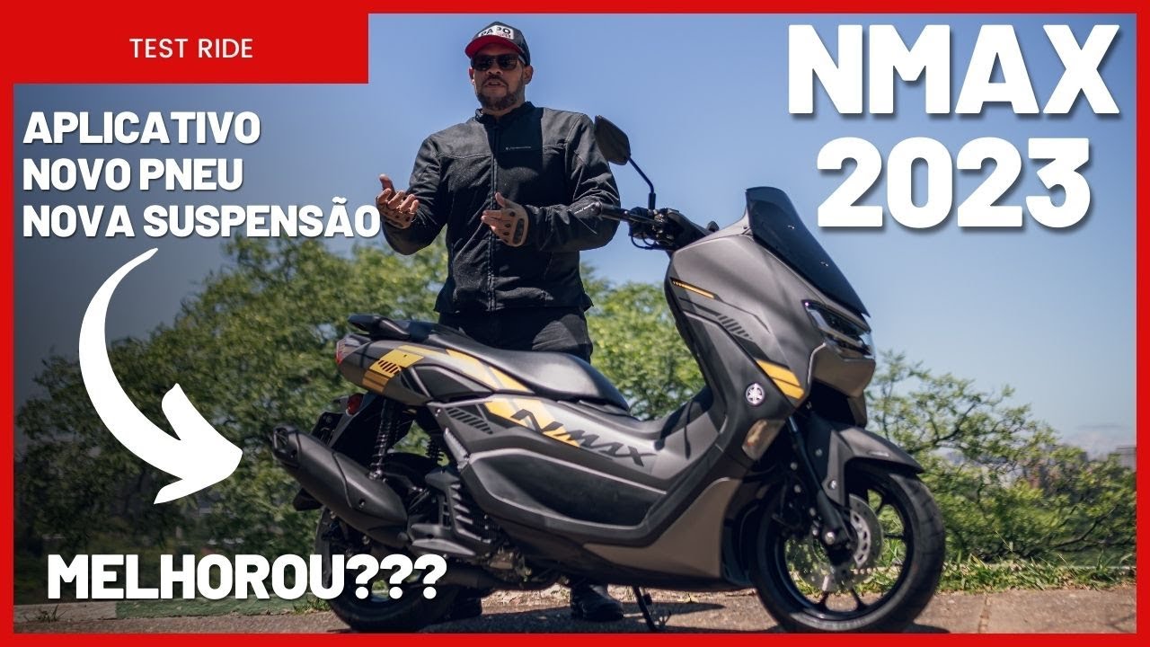 Primeiras Impressões da NMAX 160 2023 CONNECTED | Nova Suspensão