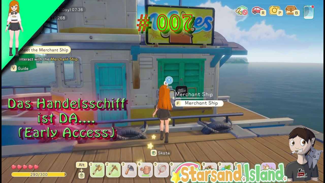 Starsand Isliand #007 Das Handelsschiff ist da   Early Accesses...🚢🚢...