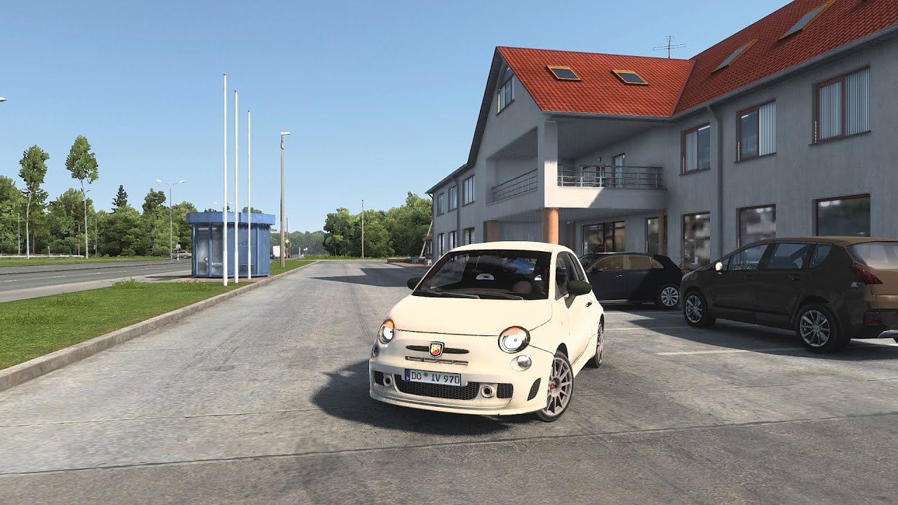 ETS2 - Fiat 500 Abarth - (Euro Truck Simulator 2)