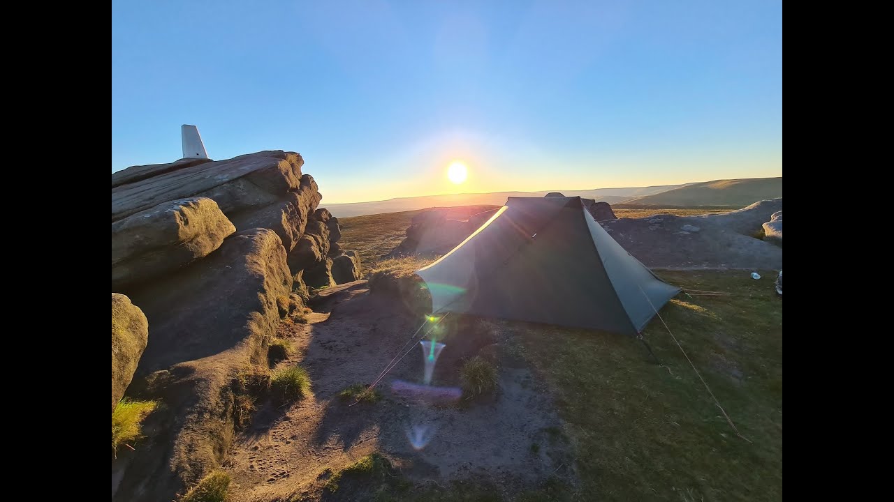 Back Tor (Derwent Edge) - Peak District Wild Camp - Hilleberg Anaris