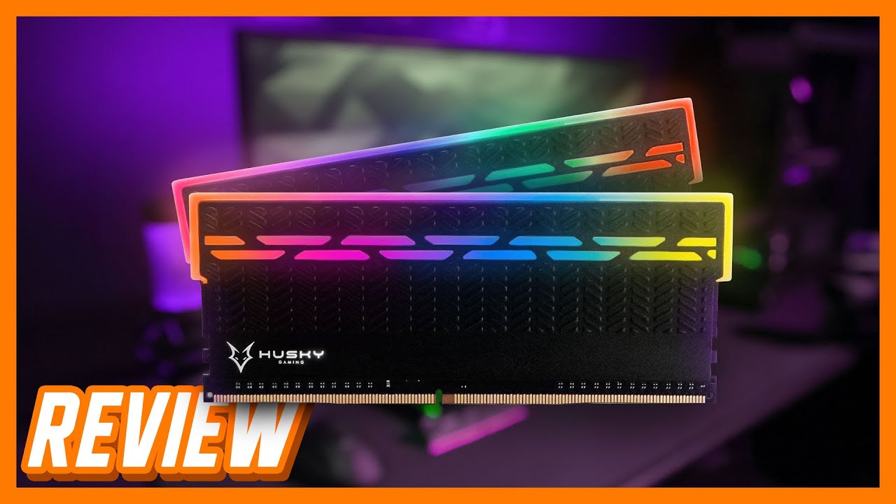 Memórias GAMER HUSKY com e sem RGB!