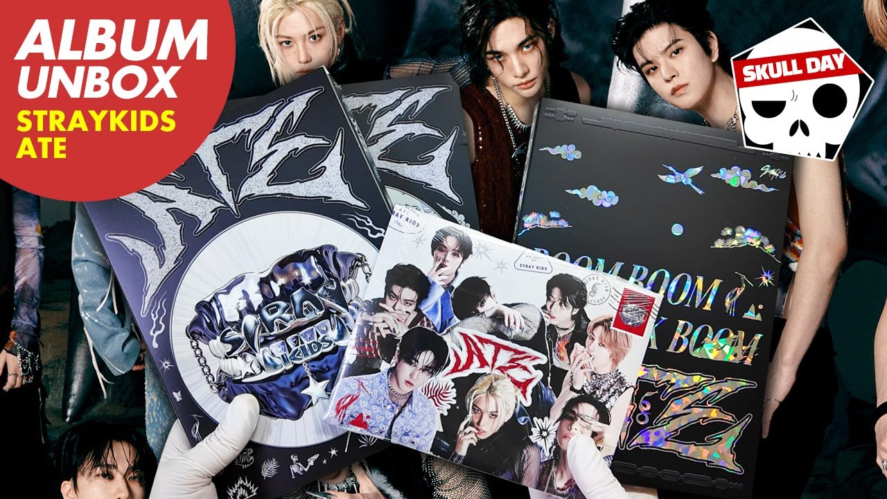 ⭐️UNBOXING STRAY KIDS - ATE (Chk Chk Boom)⭐️Limited, Letter Album Reaction 스트레이키즈 칙칙붐 앨범 언박싱