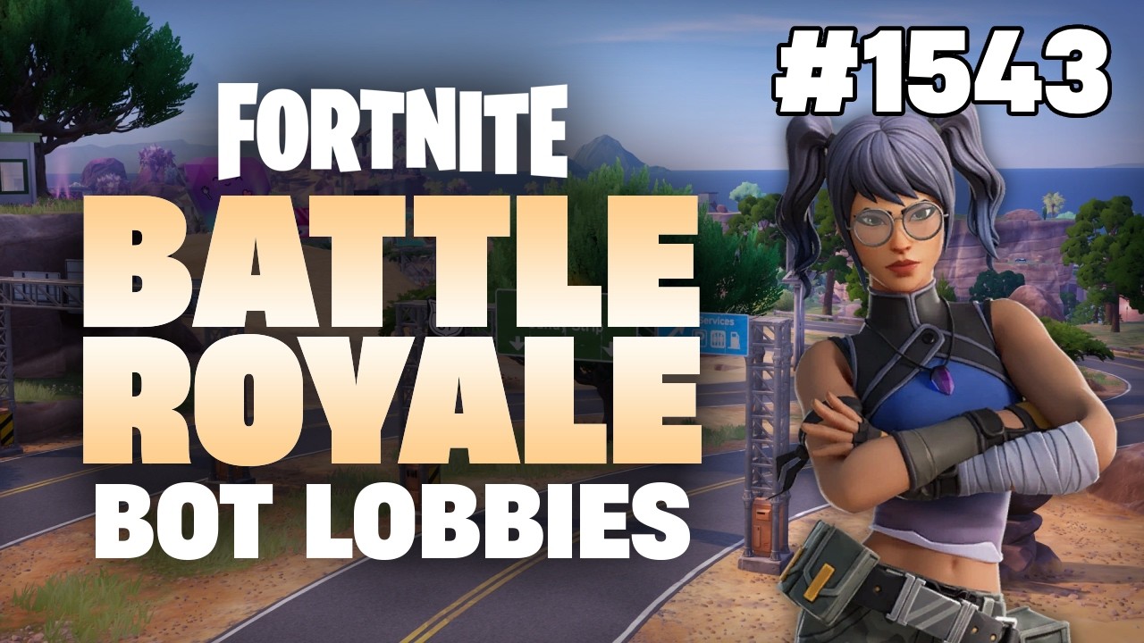 EXOTIC BOOM SNIPER - Fortnite BR: Bot Lobbies #1543