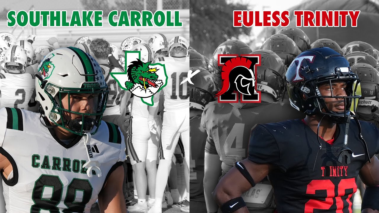 DISTRICT PLAY NAIL BITER Southlake Carroll vs Euless Trinity 2024 Texas High School Football #txhsfb