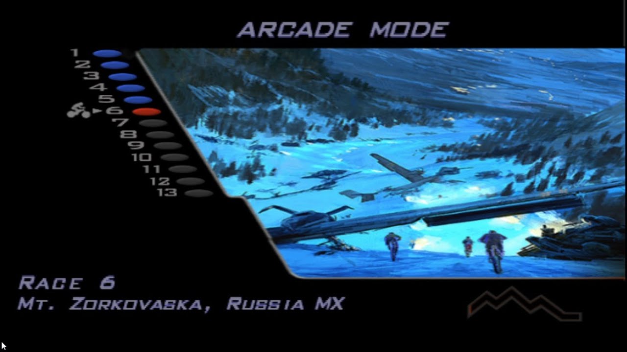 Downhill Domination pc Arcade mode Race 6 ~MT, ZORKOVASKA, RUSSIA MX