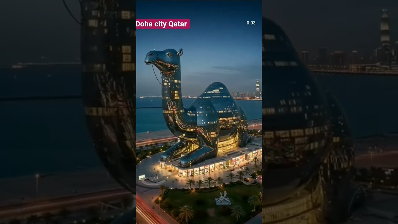 Doha city Qatar 🌹 #travel #dohacity #vairalvideo