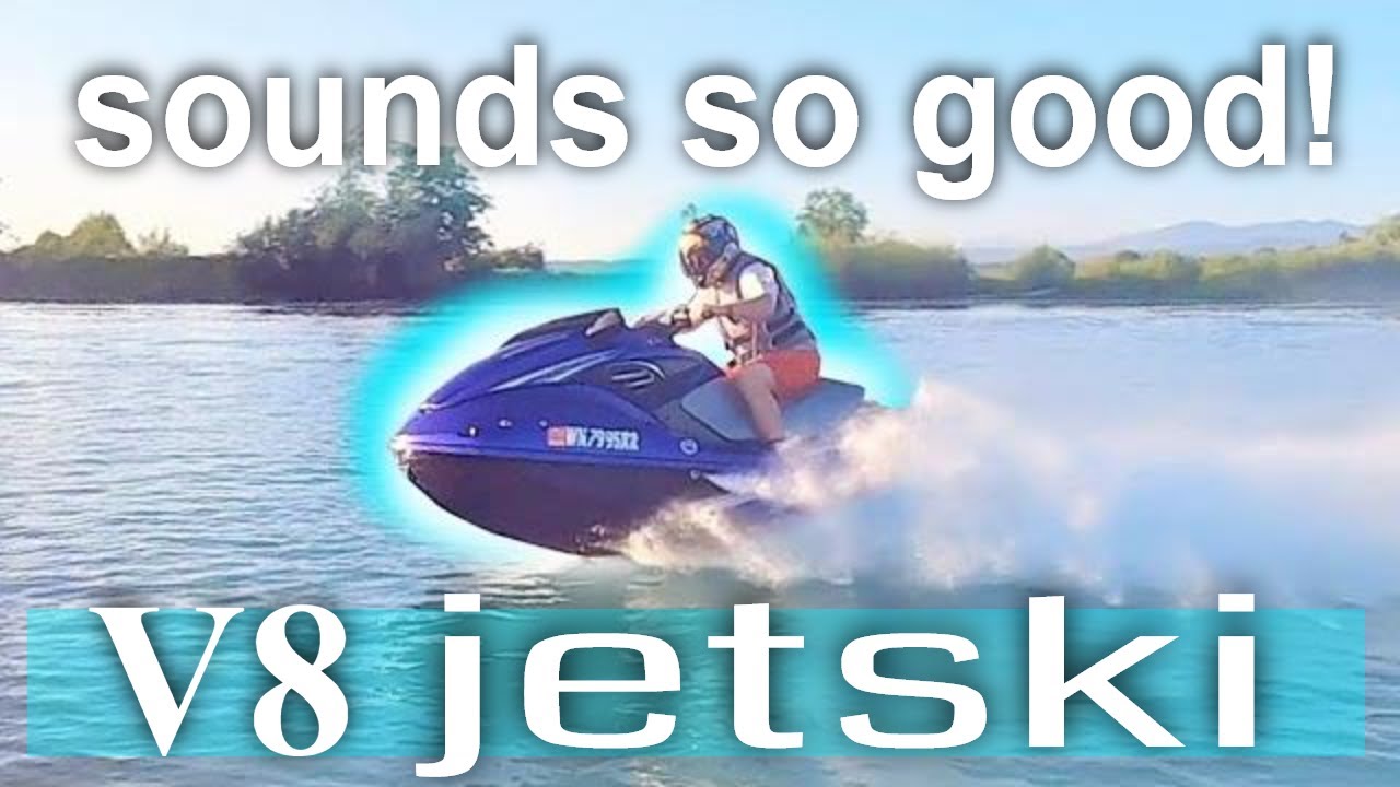 test ride with bigger cam Ls v8 jetski