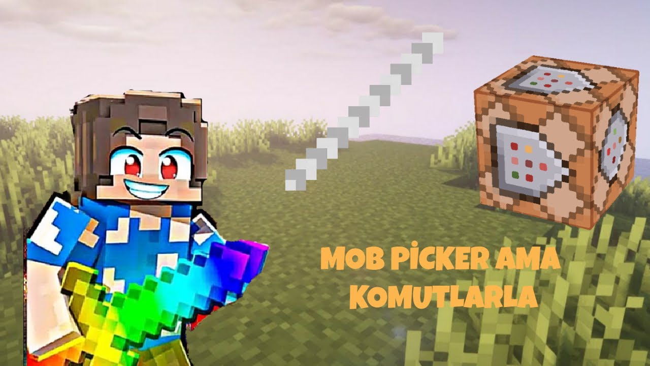 MOB PİCKER KOMUTLARI | Minecraft (Bedrock,Mc Pe)