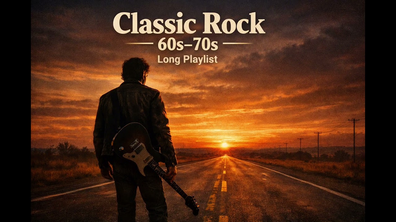 Classic rock male vocal, raw guitar, timeless 60s–70s spirit of freedom and soul. @ClassicRockMix888