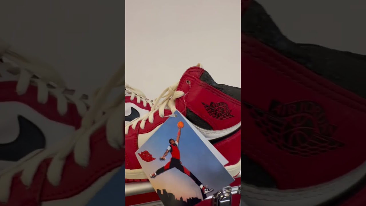 1985 Chicago Air Jordan 1. #1985 #chicago #airjordan #airjordan1 #sneakers #viral #trending #shorts