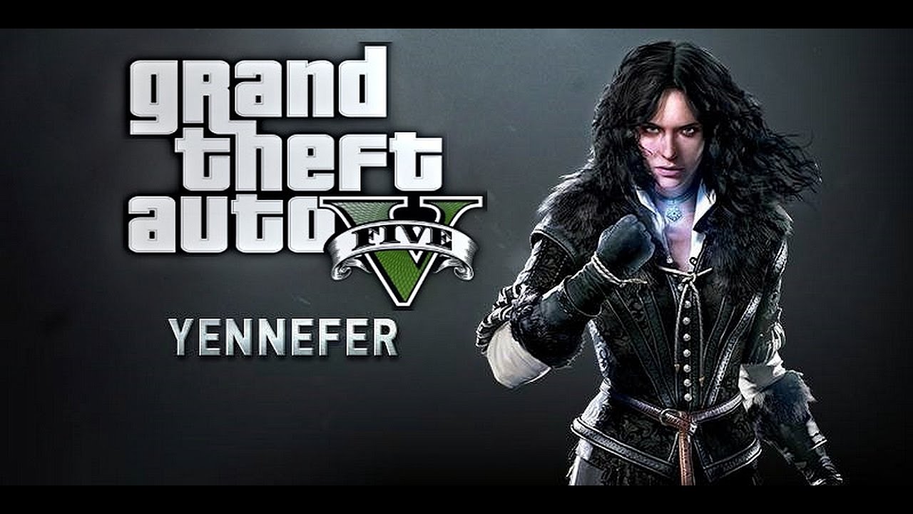 GTA V Mod Yennefer\Мод Йеннифэр.