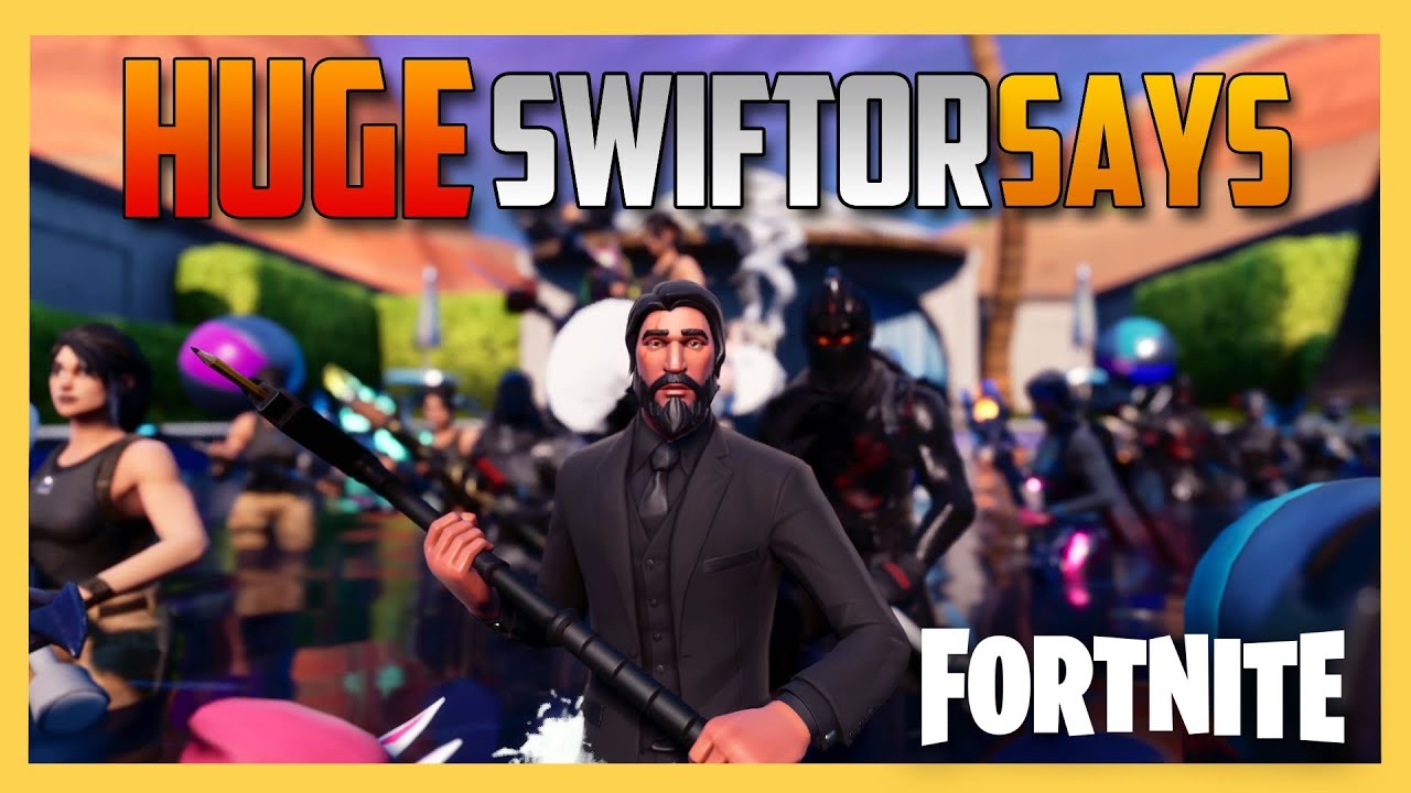 HUGE Swiftor Says Madness in Fortnite! 70+ Players!