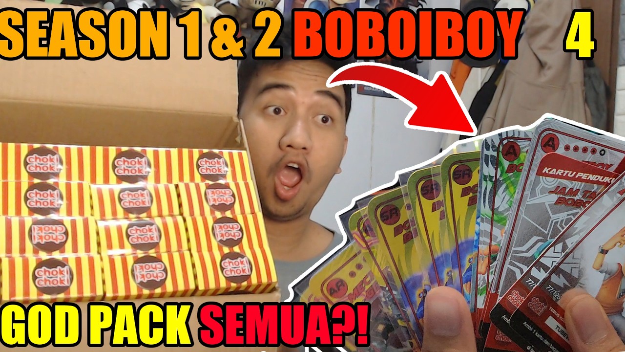 GILA! GOD PACK MUNCUL TERUS!! Boboiboy Choki Choki #4