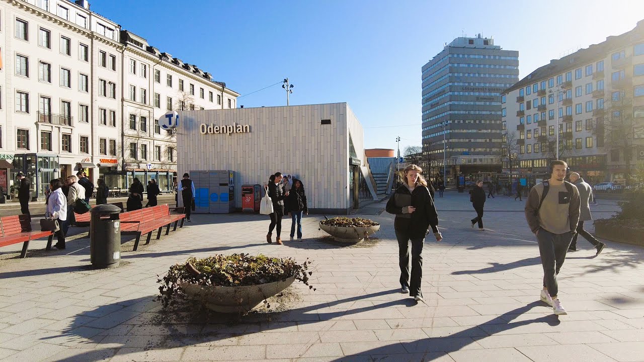 ☀️ Spring has arrived! - Walking in Vasastaden, Stockholm (583)