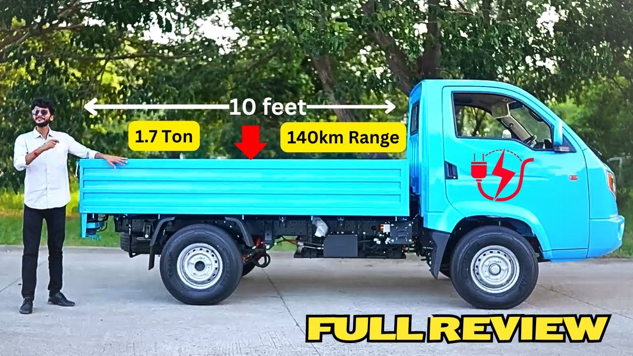 2025 New iEV4 Electric Pickup Truck from Switch Mobility Drive Review | Price | Range | Payload |
