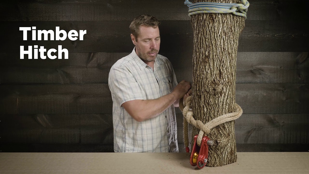 How to Tie a Timber Hitch Knot