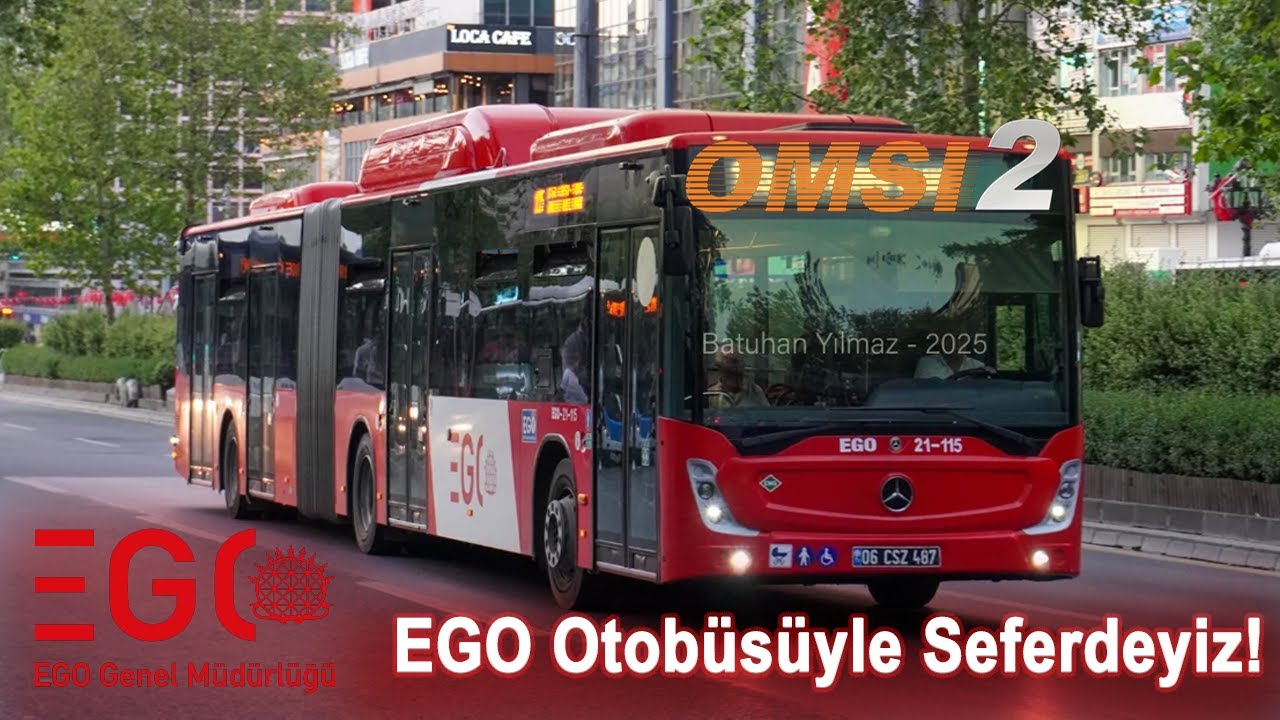 OMSI 2 - EGO Otobüsüyle Seferdeyiz! #15 - TÜRKÇE IBIS VE ANONS SİSTEMİ - DAR SOKAKLARDAYIZ