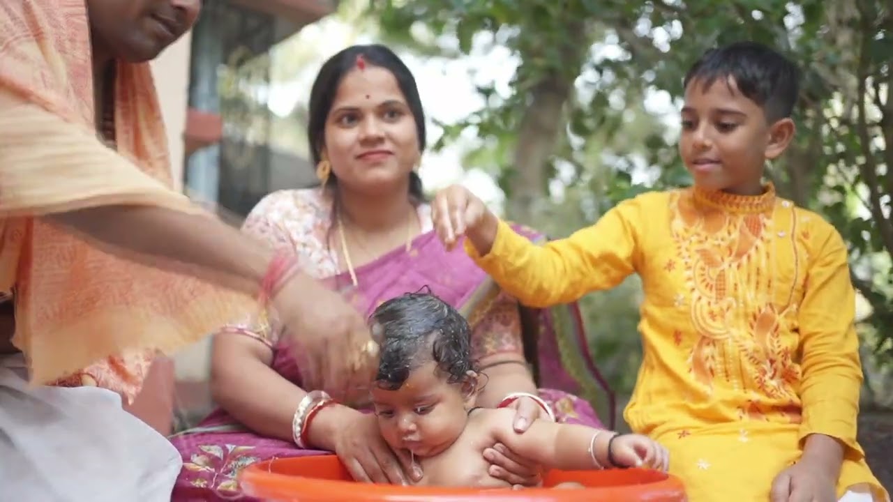 “Sukriti’s Rice Ceremony | Annaprashan Ceremony Highlights | Bengali Ritual”#RiceCeremony
