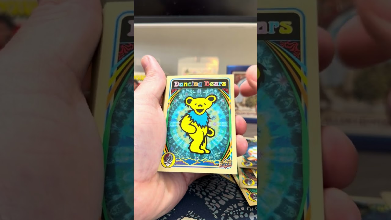 Grateful Dead: 60 Years So Far - A Visual Trip trading cards unboxing 