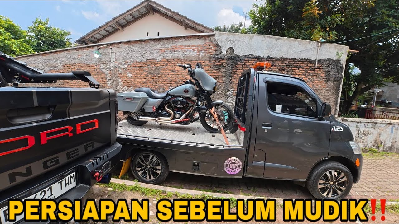 BUKA BERSAMA BAWA FORD RANGER‼️SETELAH ITU LANGSUNG MODIF HARLEY