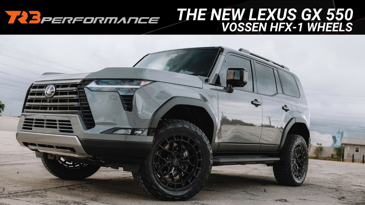 2025 New Lexus GX 550 fitted on Vossen HFX-1 Wheels