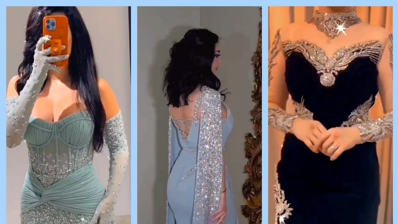 عرض لاحدث تصاميم موديلات فساتين1️⃣6️⃣ 2025#shortsvideo #السعودية #اكسبلور #dress #whatsapp #fashion