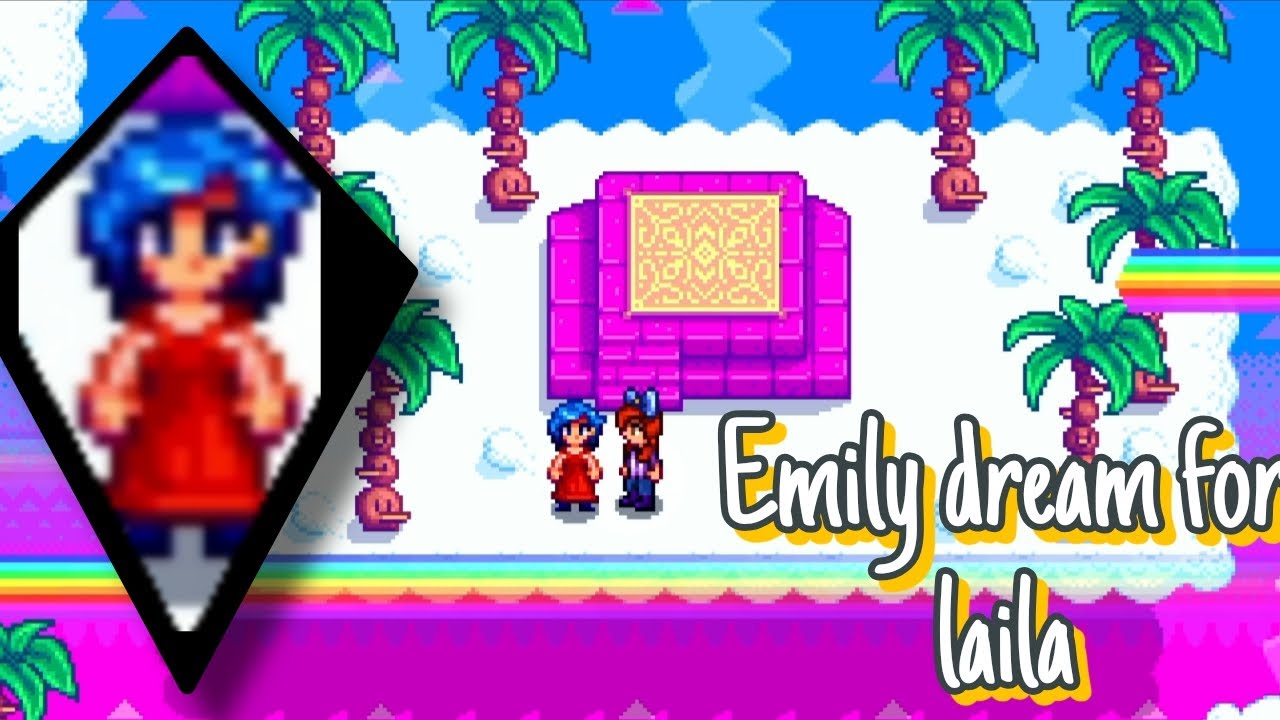 Emily dream for laila in stardew valley Village😲😲😲😲