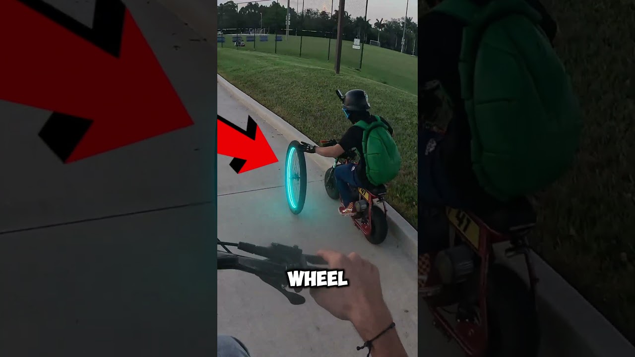 Bro stole my wheel mid-ride 💀#mafiabikes #eboxelectric