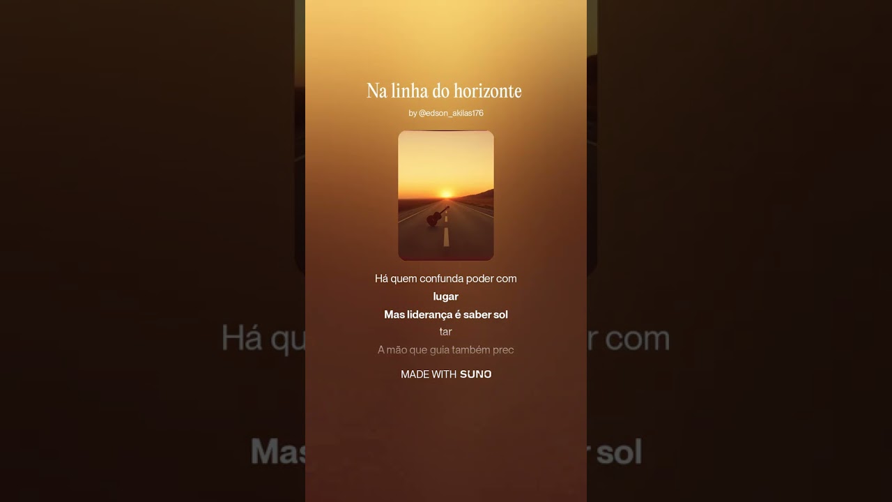 Na linha do horizonte