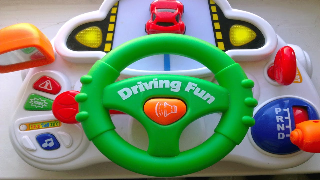 Driving School - educational Toys for Children. Auto simulator