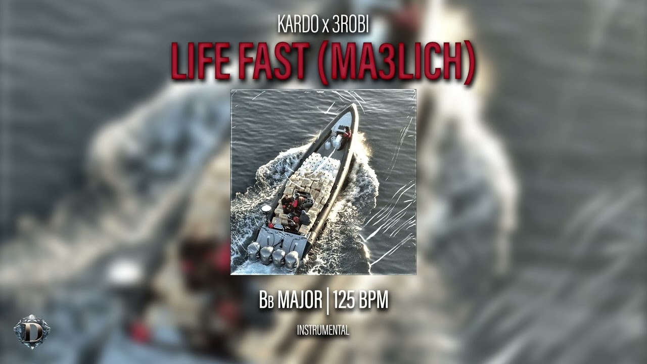 KARDO x 3ROBI - LIFE FAST MA3LICH (Instrumental) | Prod. Diamond Ai Beats
