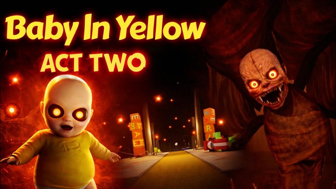 Baby In Yellow || Act Two All Levels || Gameplay 