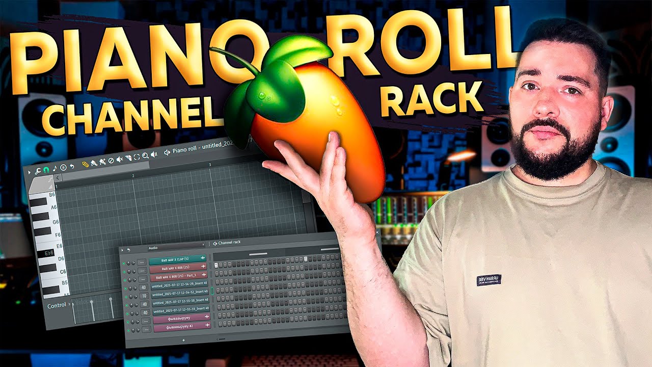 Научись Piano Roll и Channel Rack за 6 Минут в FL Studio!