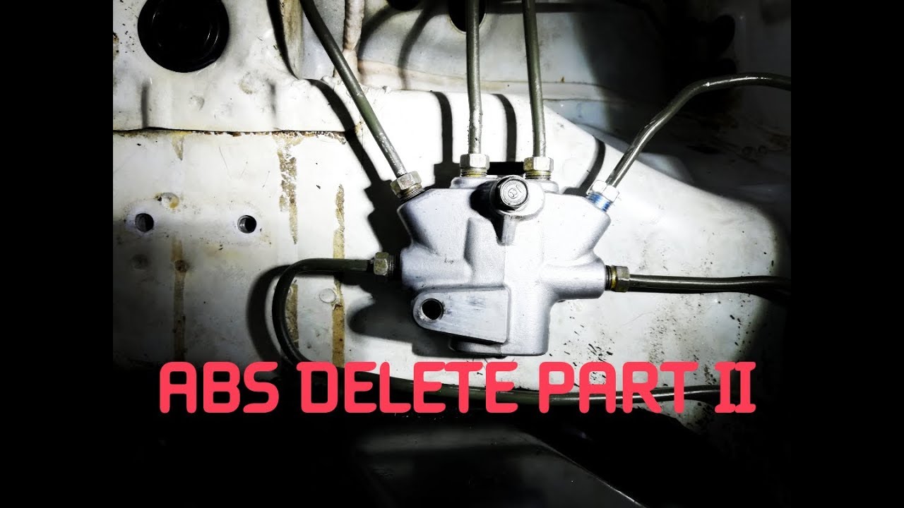 $600 3rd Gen Prelude - How to Delete ABS - Part II