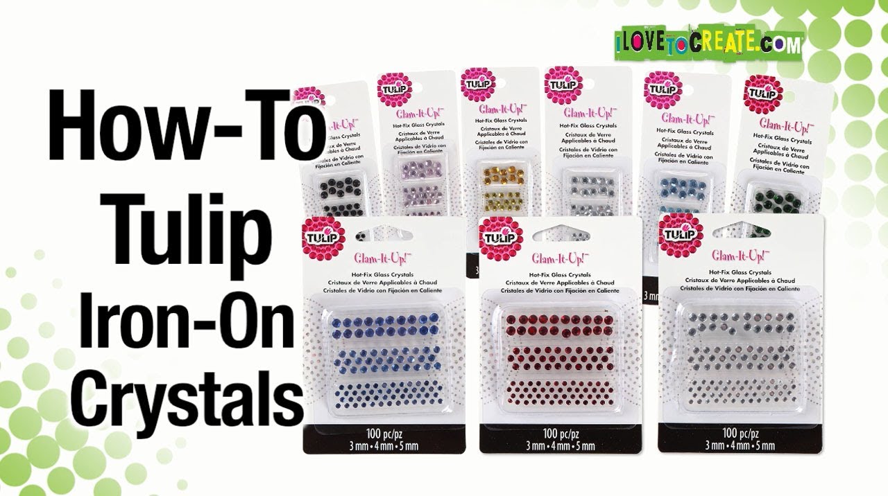 How-To Tulip Iron-On Crystals