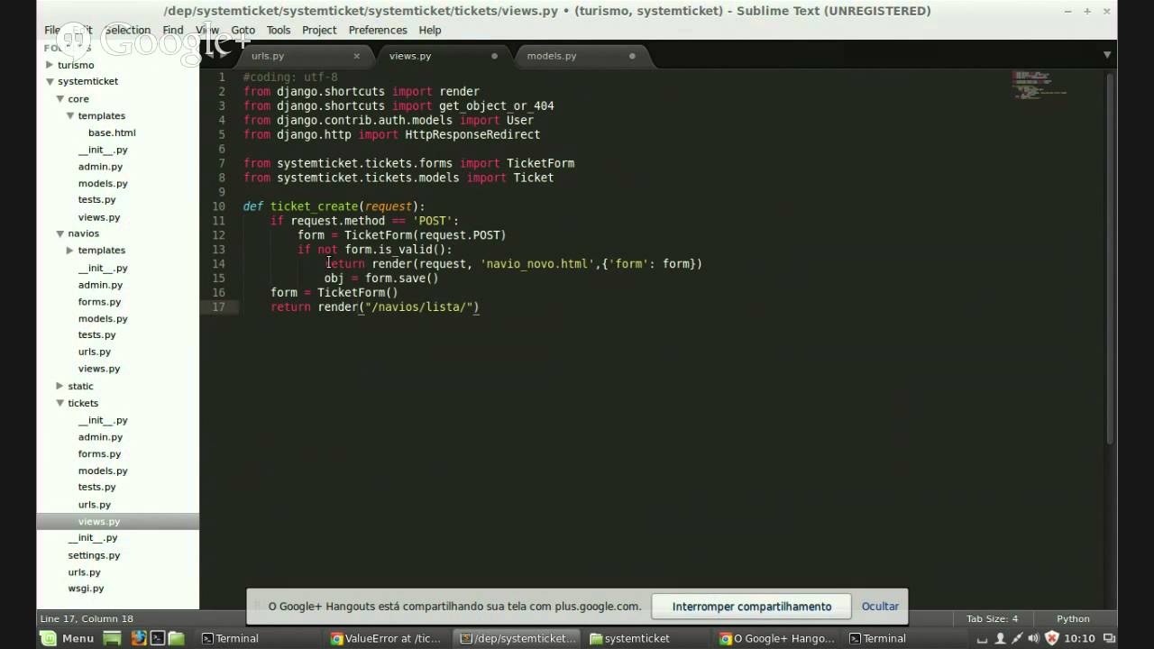 Mini-Curso Django aula 