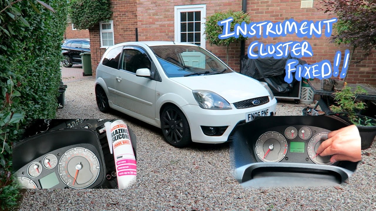 Ford Fiesta Mk6 ST150 instrument cluster repair and install