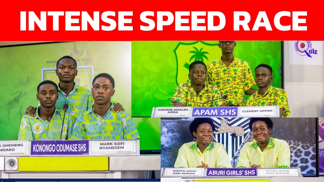 🔥Жаркая гонка на скорость среди девушек из команды Btn Aburi, Apam SHS и Konongo Odumase SHS | #N...