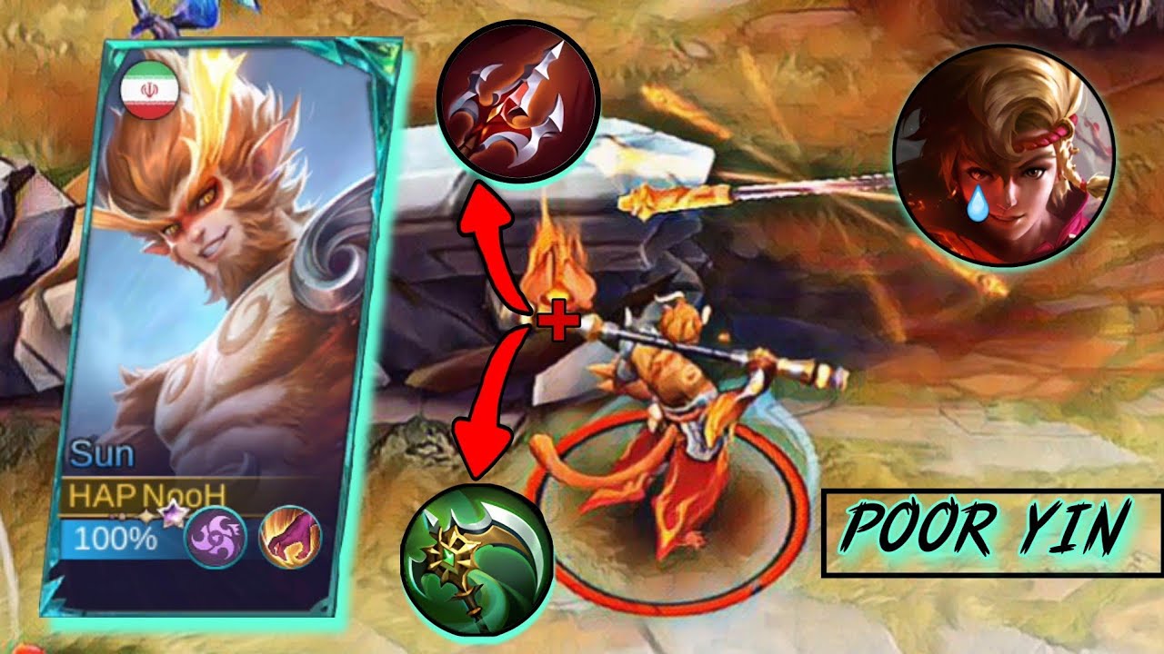 How to play well with Hero Sun + Item build 😍😍 || mobile legends