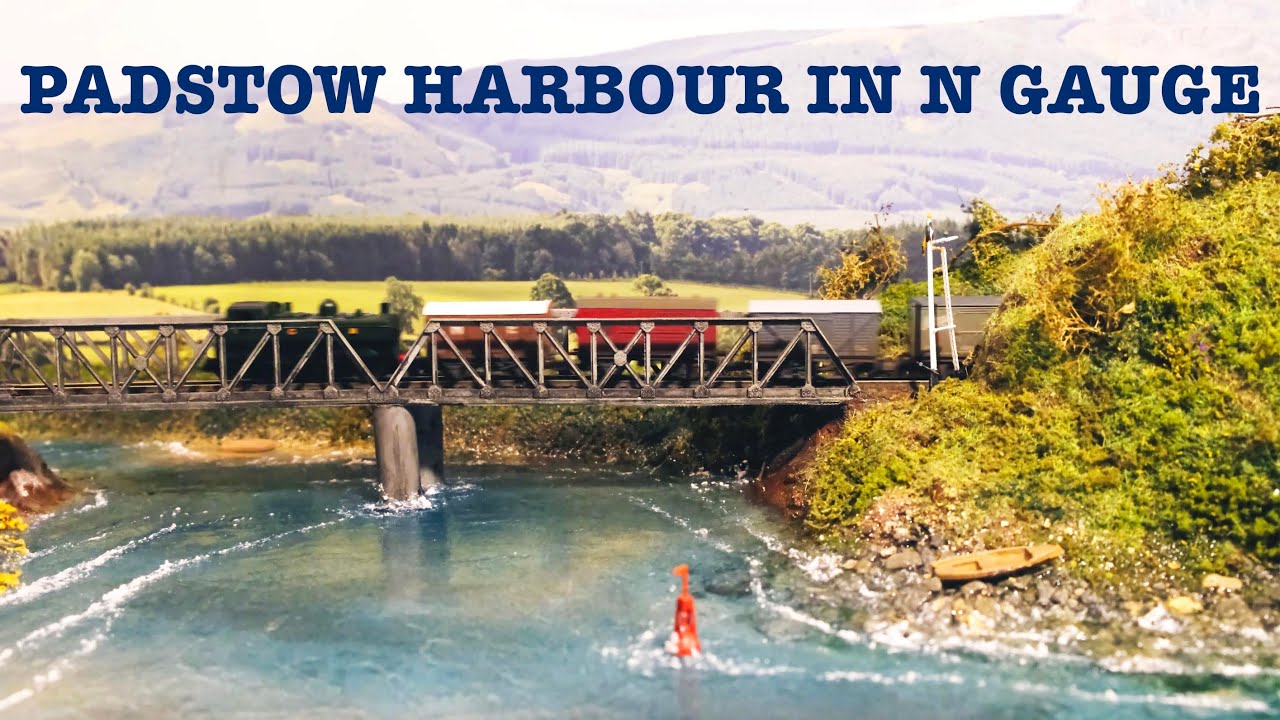 Padstow Harbour | N Gauge Model Railway | N Gauge steam running session