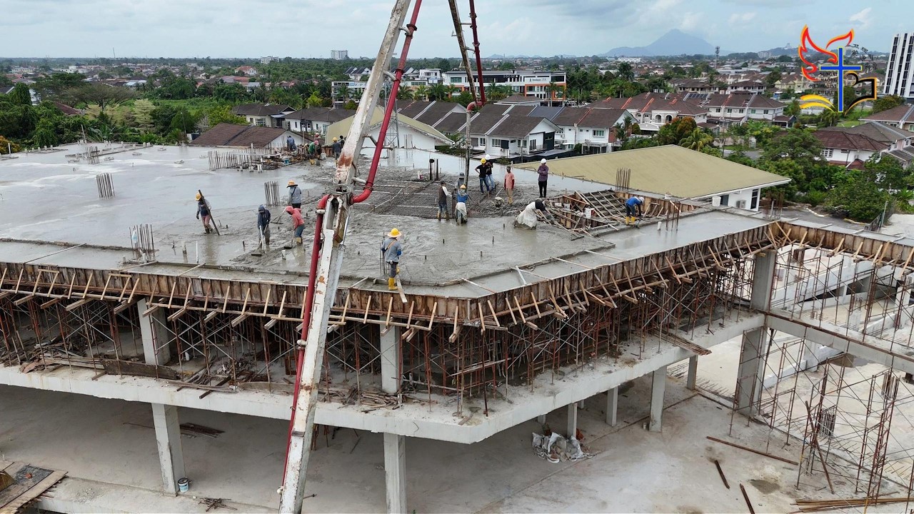 Sungai Maong Methodist Church Extension - January 2026 Work Progress