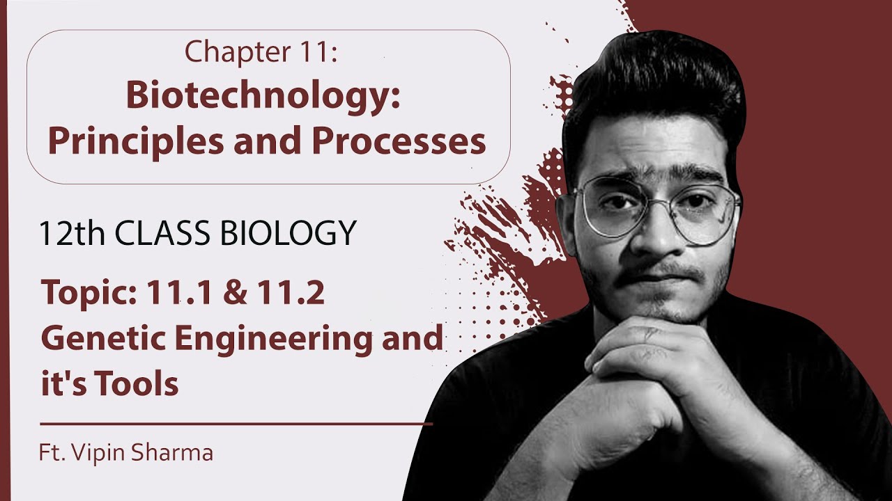 Topic 11.1 & 11.2 Biotechnology: Principles and Processes | 12th Class Biology | Handwritten Notes