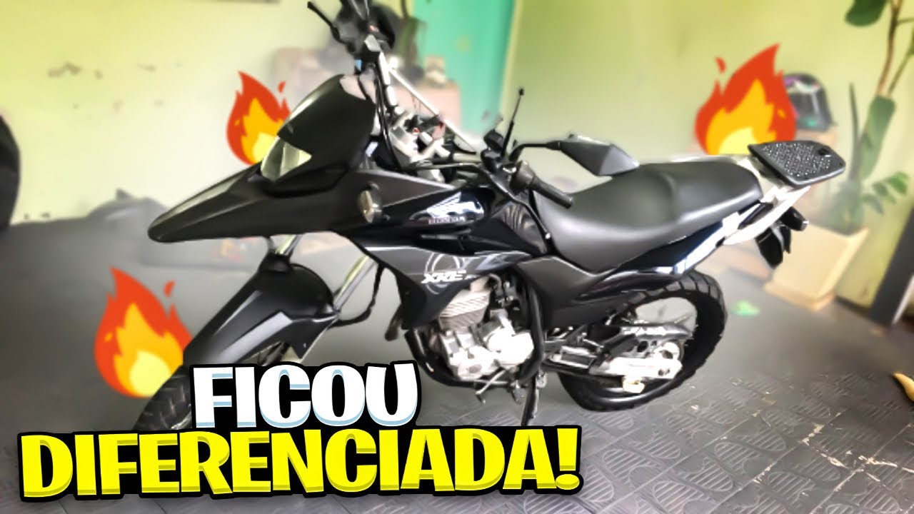 COMO ADAPTAR O PARALAMA DA XRE300 BICO M 2023🔥👇🏼