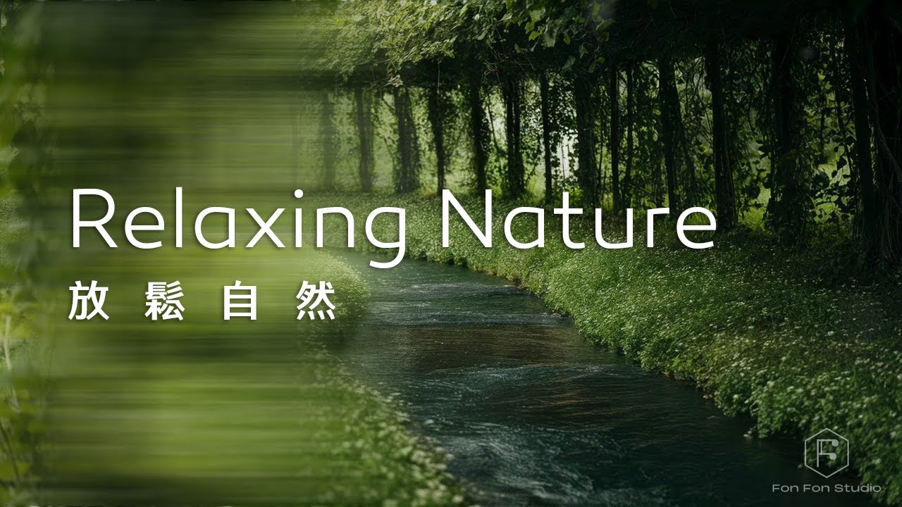 放鬆音樂Relaxing Music｜寧靜而悠閒的環境，林道佈滿了自然的生機，綠意盎然