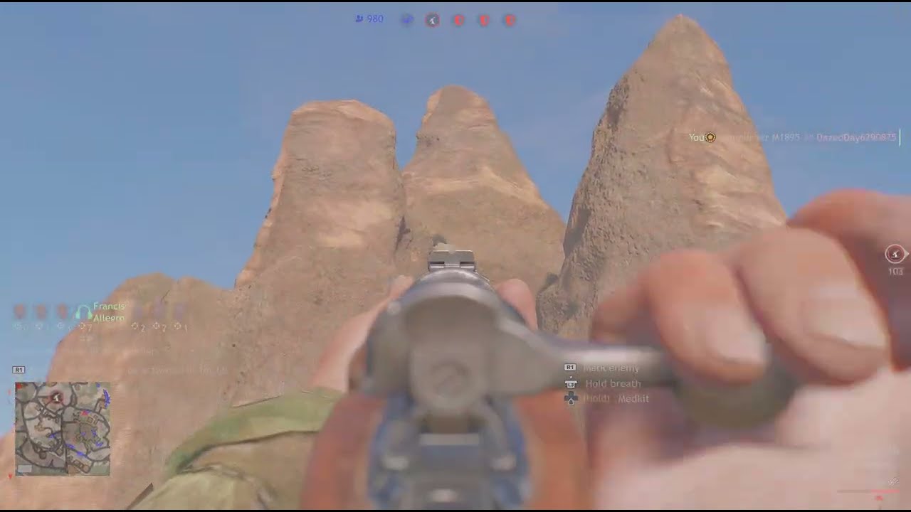 Enlisted(PS5)TUNISIA(Axis BR2) Kahif cave village East(Invasion)Attack/No Commentary 2602220703