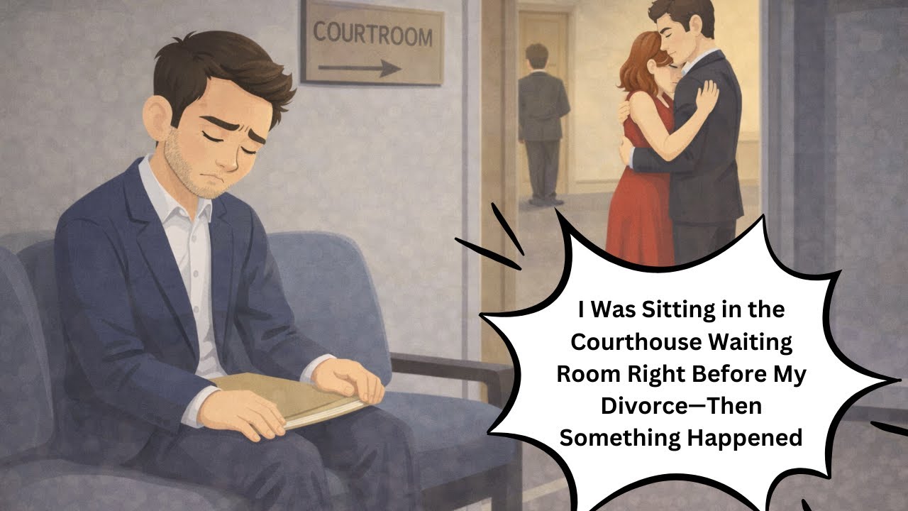 I Was Sitting in the Courthouse Waiting Room Right Before My Divorce—Then Something Happened