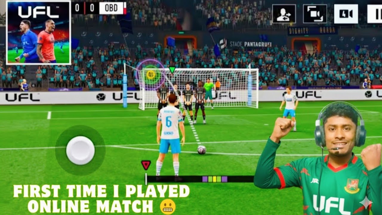 🎮 UFL 2026 Mobile Gameplay | First Time I Played Online Match | Bangla Commentary 🇧🇩
